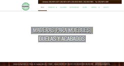 Desktop Screenshot of maderil.com.mx